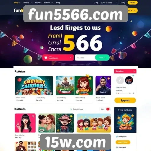 Acessibilidade e navegação no site fun5566.com